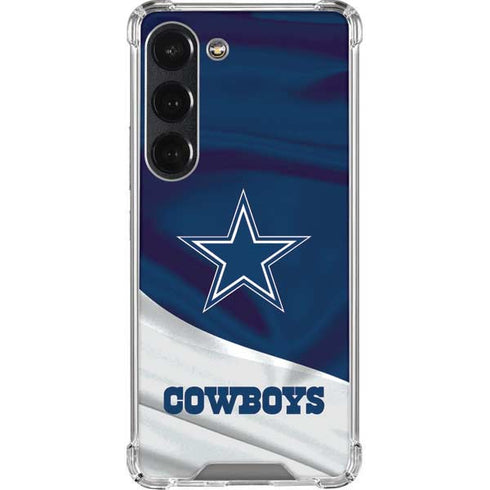NFL Dallas Cowboys Galaxy S23 Clear Case